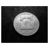 1955 Franklin Silver Half Dollar BUGS BUNNY Double Die Lips