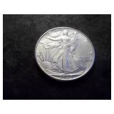 1939 D Walking Liberty Silver Half  Dollar BU