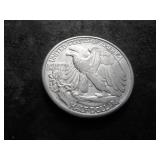 1944 D Walking Liberty Silver Half  Dollar BU