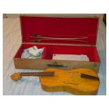 Tenor Vielle by Kelischek (1983) with (2) Bows and a Hard Case