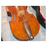 Bass Viola da Gamba by Early Music Shop (1975) with Bow and Hard Case by J. H. Savage Middle Barton Oxford
