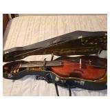 Bass Viola da Gamba by Paul Joseph Reichlin (1982) with Bow and Hard Case