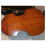 Bass Viola da Gamba by Paul Joseph Reichlin (1982) with Bow and Hard Case