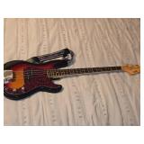 Precision Bass Guitar - Bently by Fender with Case