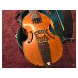 Treble Viola da Gamba by Rudolf Eras with Bow and Hard Case