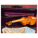 6 String Pardessus de Viola by Paul Reichlin (1971) with Bow, Case