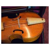 6 String Pardessus de Viola by Paul Reichlin (1971) with Bow, Case