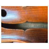 Vintage Violin by Aegidius Klotz (1695) (Mittenwald Germany) with Case