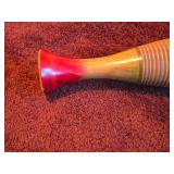 Hand Carved Hand-painted Finish Guiro (Latin American Percussion Instrument)