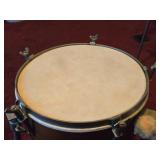 12" Rotary Timani Drum with Calf Skin Head - DP300 Orff by Studio 49