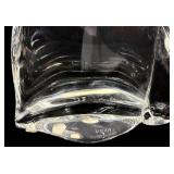 Vilca Italy Signed Glass Horse Bust Sculpture