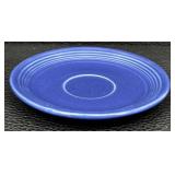 Vintage Fiesta Ware Cobalt Blue Dinnerware Set with Casserole, Plates, Bowls, Cups and Shakers