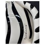 Vintage Vanderbilt by Taste Setter Sigma Cat Cookie Jar, 10 Inch Ceramic Black and White