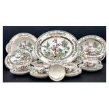 Vintage Alfred Meakin Indian Tree China Set / Vintage Alfred Meakin Indian Tree Medina Shape China Dinnerware Set