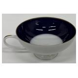 Vintage Rosenthal Claudin China Tea Set with Teapot, Sugar, Creamer, 12 Saucers, 11 Teacups