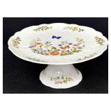Vintage Aynsley Cottage Garden Pedestal Cake Stand