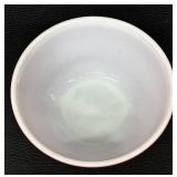 Set of 3 Vintage Pyrex Mixing Bowls in Yellow, Red, and Blue