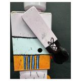 KO Fighter Bot 12-Inch Tin Wind-Up Robot with Box - Missing Key