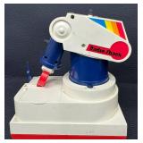Vintage Radio Shack Armatron Mobile Robot and Robotic Banker Coin Bank Set