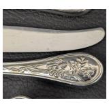 Vintage Supreme Wildflowers S/S Flatware - 43-Pc Set