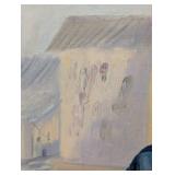 David Cheng Framed Painting - Hong Kong 1963, Two Children