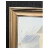 David Cheng Framed Painting - Hong Kong 1963, Two Children