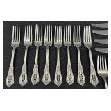 Wallace Rose Point Sterling Silver Flatware Set - Vintage