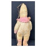 Antique Cloth Doll - Cotton-Spun Fabric, Hooded Cone Outfit - Wear as Shown