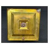 Bradley & Hubbard Art Deco Brass Candle Holder