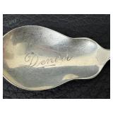 Vintage Sterling Silver Spoon - Denver Souvenir Bowl, Collectible Flatware
