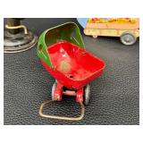 Ohio Art Co. Tin Toy Prams - 3-Piece Vintage Lot