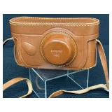 Vintage Rangefinder Film Camera in Leather Case - Not Tested