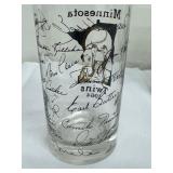 Set of Five Vintage Minnesota Twins 1964 Glass Tumblers