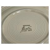 Vintage Fiesta Plates - Genuine Homer Laughlin HLC USA - 3 Dinner Plates, 4 Salad Plates, 5 Bread Plates