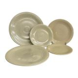 Vintage Fiesta Plates - Genuine Homer Laughlin HLC USA - 3 Dinner Plates, 4 Salad Plates, 5 Bread Plates