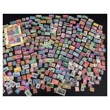 Vintage Postal Stamp Collection - Large Mixed Lot US & International Stamps