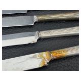 Rogers XII Overlaid Silver Plate Flatware Set - 44-Piece with Wooden Box