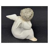 Lladró Angel Figurine - Porcelain, White Glaze