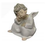 Lladró Angel Figurine - Porcelain, White Glaze