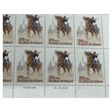 US Stamp Collection Lot - Jazz & Blues Singers, Buffalo Soldiers, AIDS Awareness