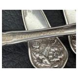 Vintage Reliance Plate Flatware Set - Ornate Silverplate Dinner Forks & Knives