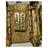 Vintage 14K Gold Mezuzah & Star of David Pendant