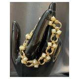 14K Gold Pearl Bracelet