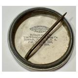 Antique Bryan & Stevenson Campaign Button - 1896 Newark