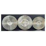 Vintage Sterling Silver Weighted Candlesticks Set of 3 and Sterling Silver Weighted Creamer