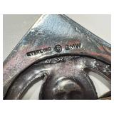 Vintage ORT Sterling Star of David Lapel Pin - Vintage ORT Jewelry