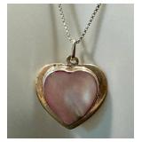 Vintage Silver & Sterling Jewelry Lot - Butterfly & Floral Inlays, 22-inch Necklaces, Mexico Alpaca