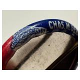 Vintage Political Campaign Pin-Back / Button: Carry On With Roosevelt