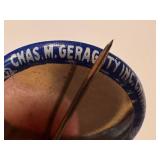 Vintage Political Campaign Pin-Back / Button: Carry On With Roosevelt