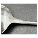 Three Vintage Sterling Silver Spoons - Monogram MCR